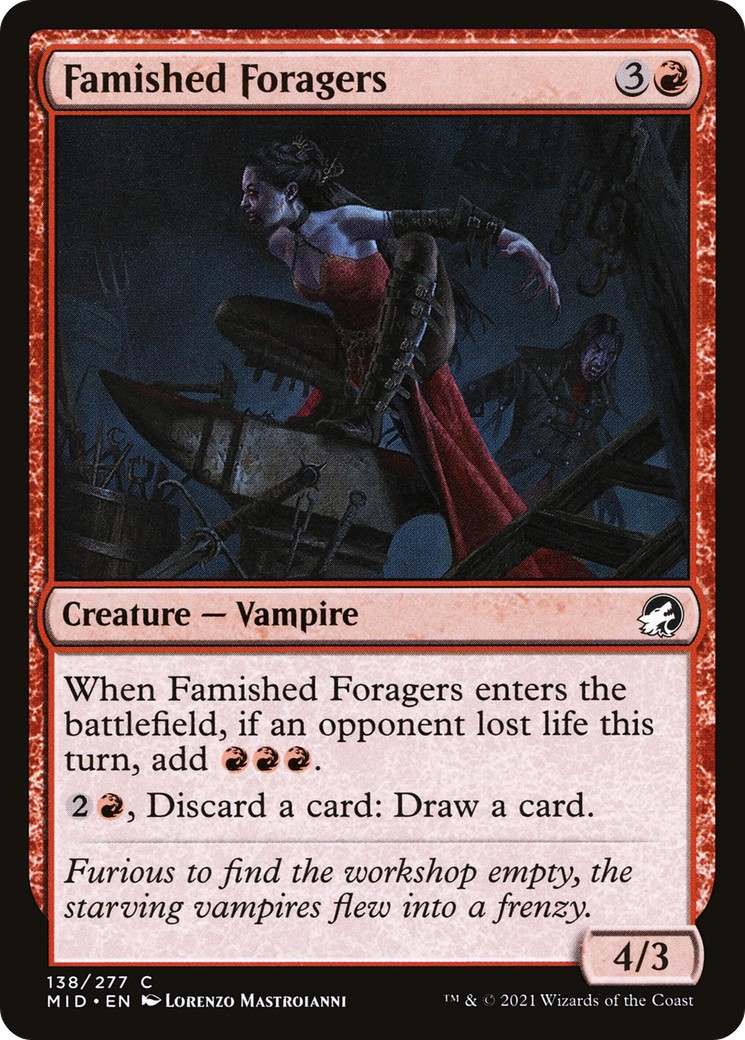 2021 Magic: The Gathering Innistrad: Midnight Hunt 2021 Magic: The Gathering Innistrad: Midnight Hunt #138 trading card