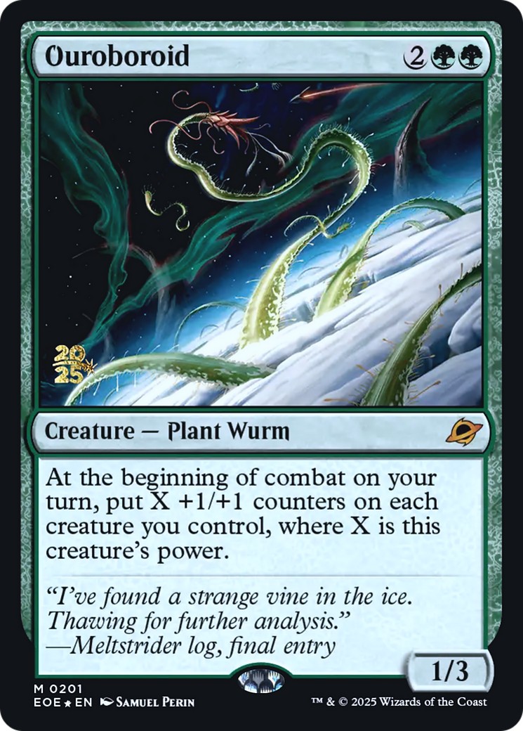 2025 Magic: The Gathering Edge of Eternities Promos 2025 Magic: The Gathering Edge of Eternities Promos #201s trading card