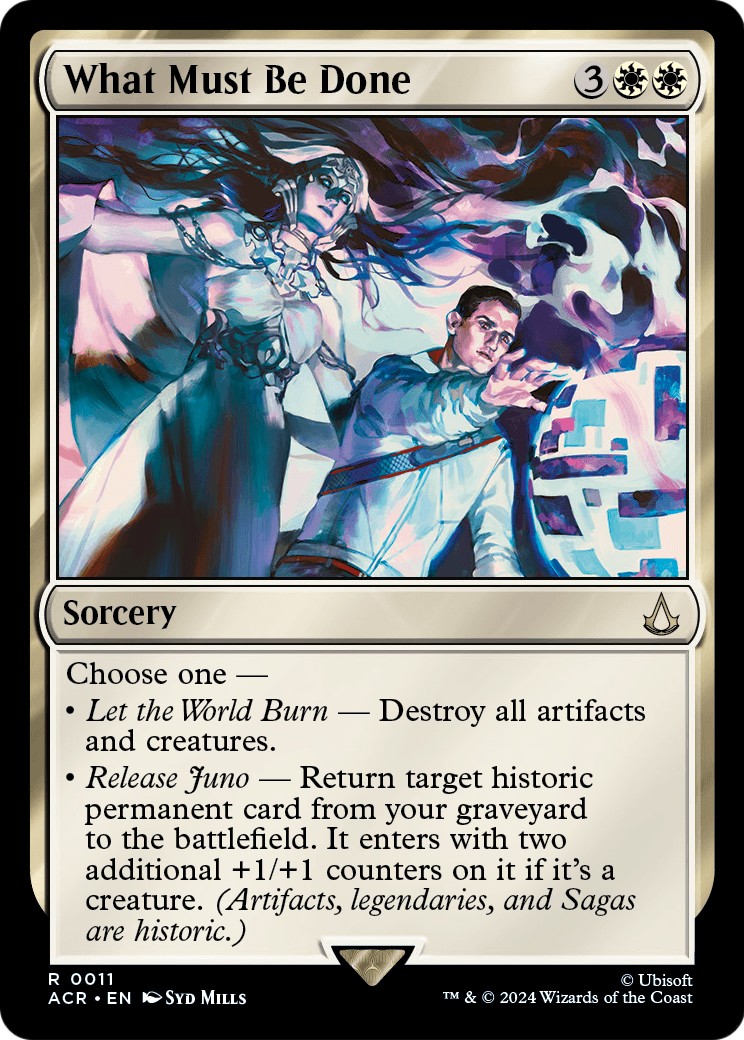 2024 Magic: The Gathering Assassin's Creed 2024 Magic: The Gathering Assassin's Creed #11 trading card