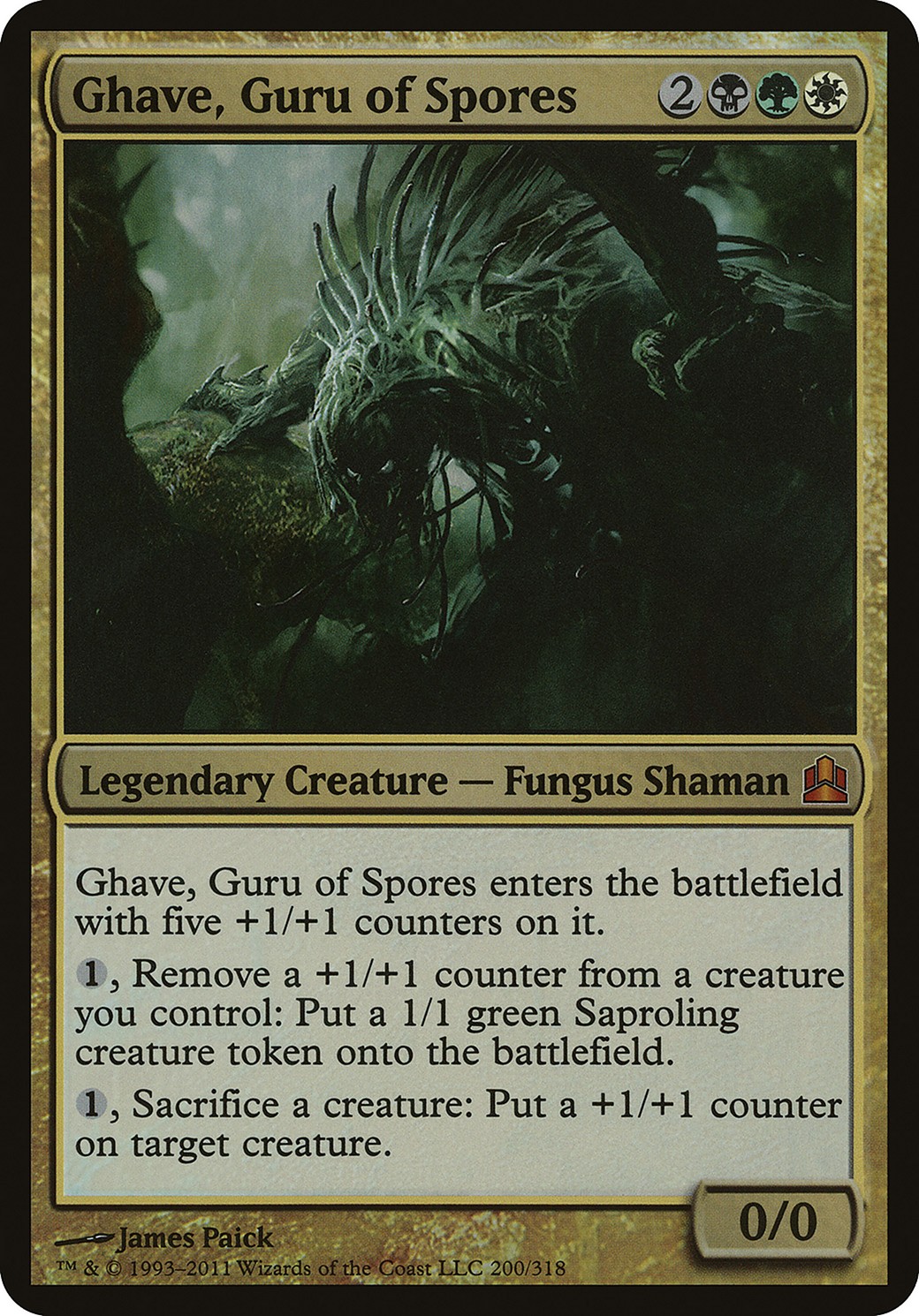 2011 Magic: The Gathering Commander 2011 Oversized 2011 Magic: The Gathering Commander 2011 Oversized #200 trading card