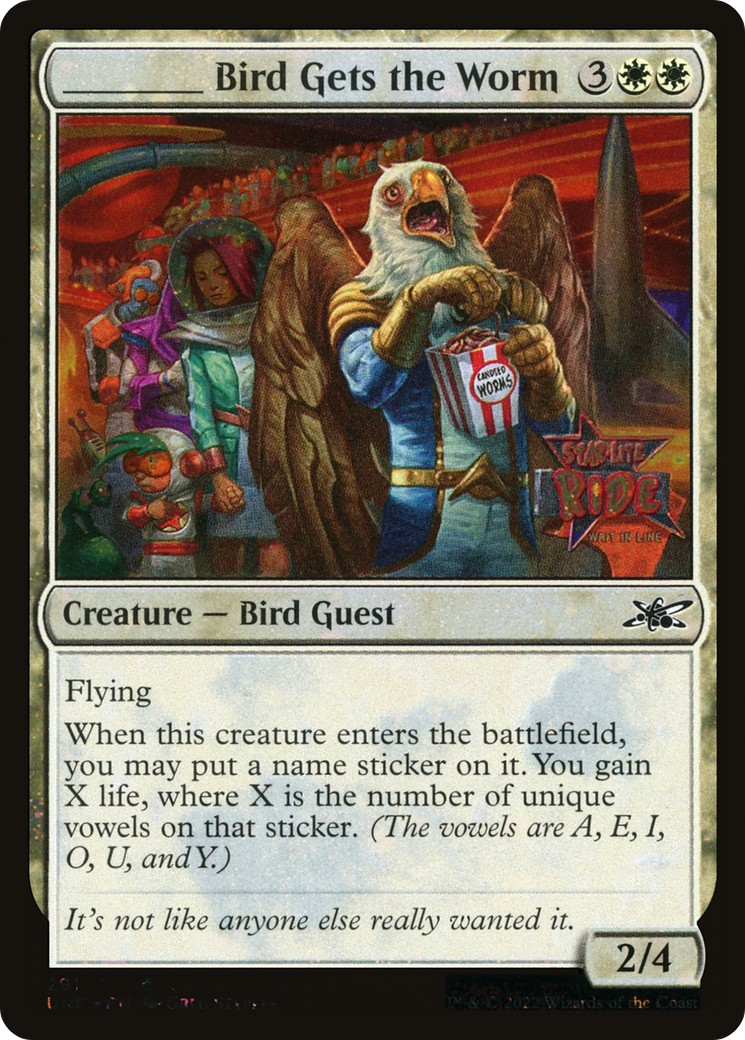 2022 Magic: The Gathering Unfinity 2022 Magic: The Gathering Unfinity #291 trading card