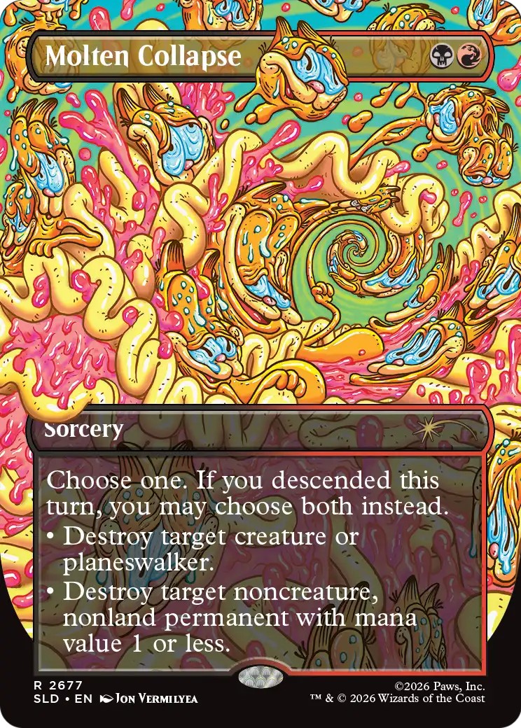 2026 Magic: The Gathering Secret Lair Drop 2026 Magic: The Gathering Secret Lair Drop #2677 trading card