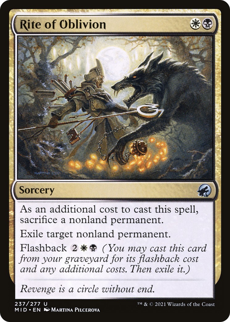 2021 Magic: The Gathering Innistrad: Midnight Hunt 2021 Magic: The Gathering Innistrad: Midnight Hunt #237 trading card