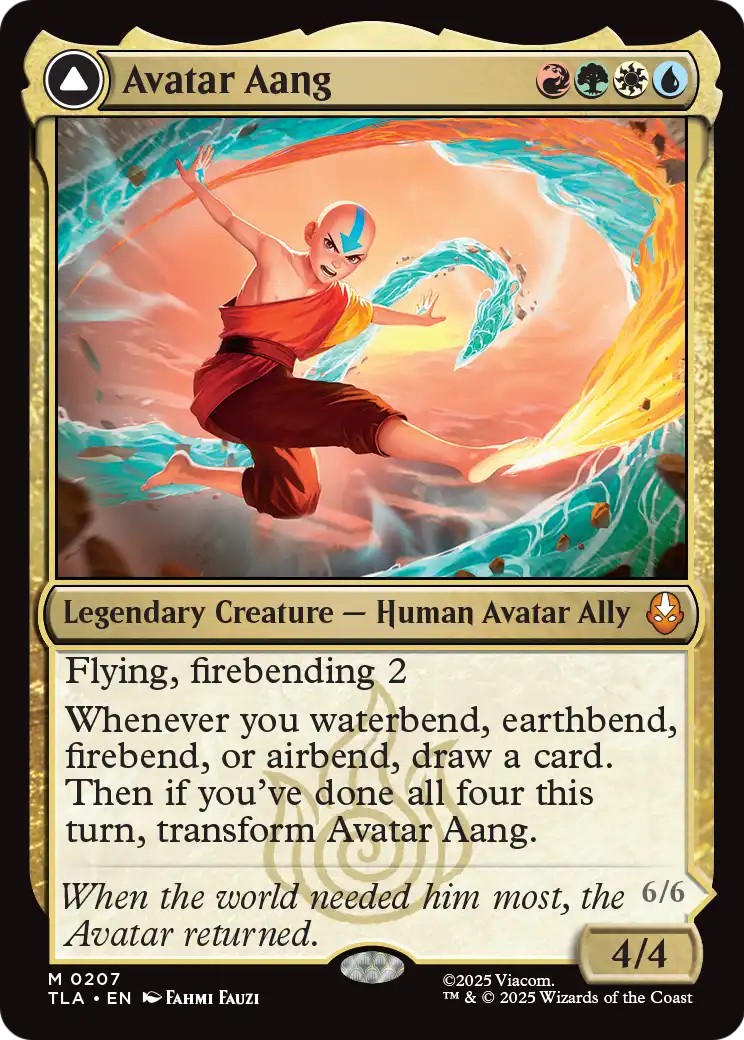 2025 Magic: The Gathering Avatar: The Last Airbender 2025 Magic: The Gathering Avatar: The Last Airbender #207 trading card
