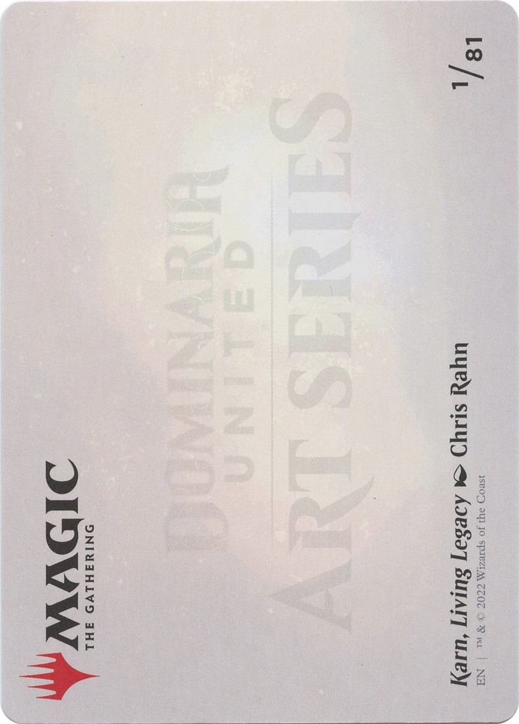 Karn, Living Legacy // Karn, Living Legacy thumbnail 2