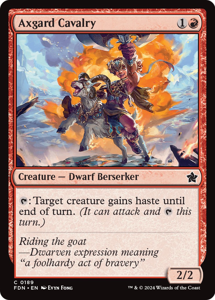 2024 Magic: The Gathering Foundations 2024 Magic: The Gathering Foundations #189 trading card