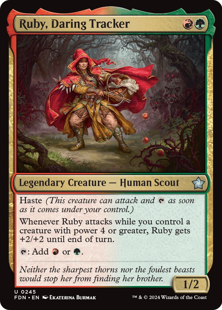 2024 Magic: The Gathering Foundations 2024 Magic: The Gathering Foundations #245 trading card