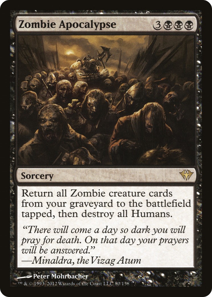 2012 Magic: The Gathering Dark Ascension 2012 Magic: The Gathering Dark Ascension #80 trading card
