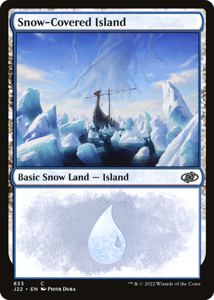 Snow-Covered Island - Image 1