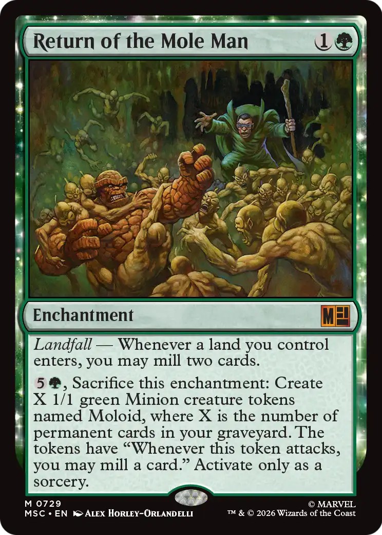 2026 Magic: The Gathering Marvel Super Heroes 2026 Magic: The Gathering Marvel Super Heroes #729 trading card