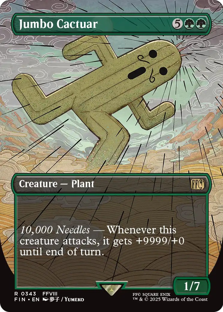 2025 Magic: The Gathering Final Fantasy 2025 Magic: The Gathering Final Fantasy #343 trading card