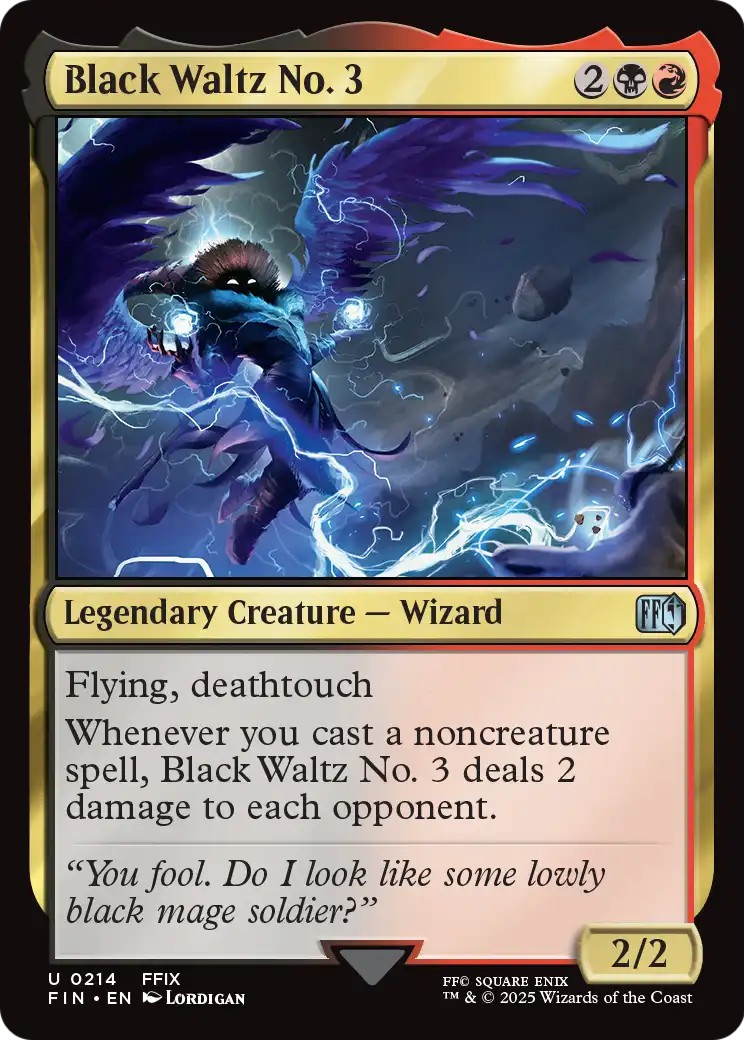2025 Magic: The Gathering Final Fantasy 2025 Magic: The Gathering Final Fantasy #214 trading card