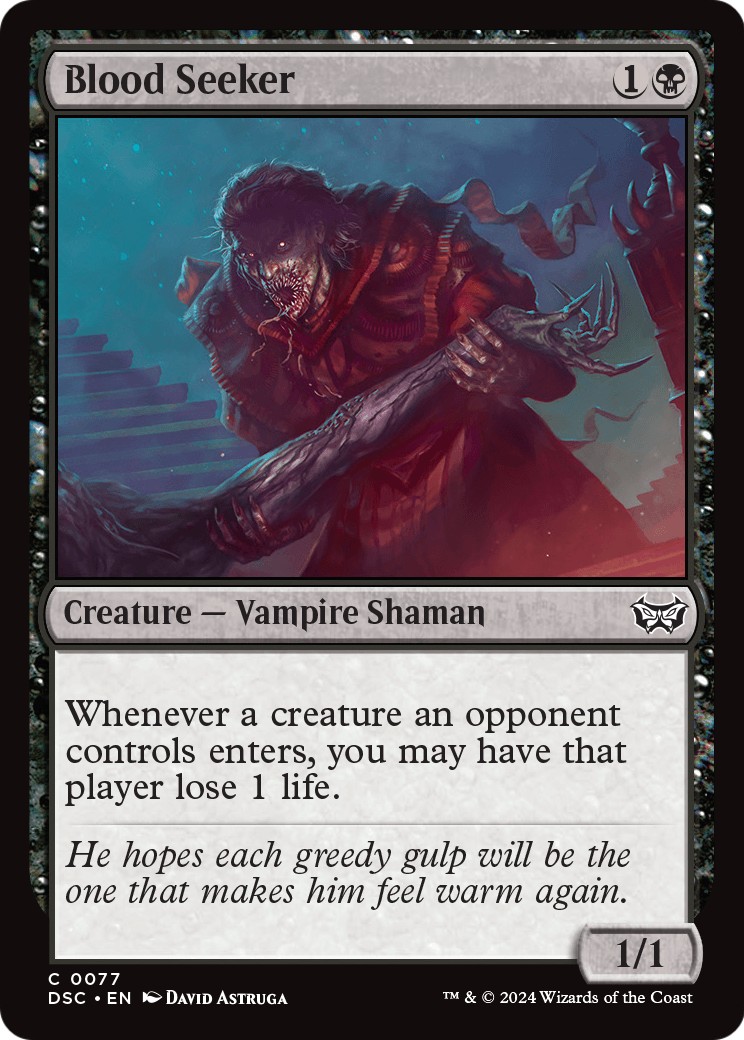 2024 Magic: The Gathering Duskmourn: House of Horror 2024 Magic: The Gathering Duskmourn: House of Horror #77 trading card