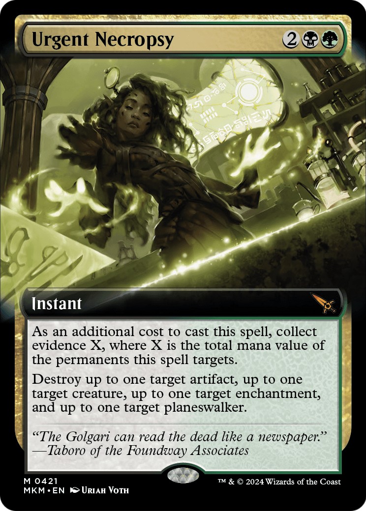 2024 Magic: The Gathering Murders at Karlov Manor 2024 Magic: The Gathering Murders at Karlov Manor #421 trading card