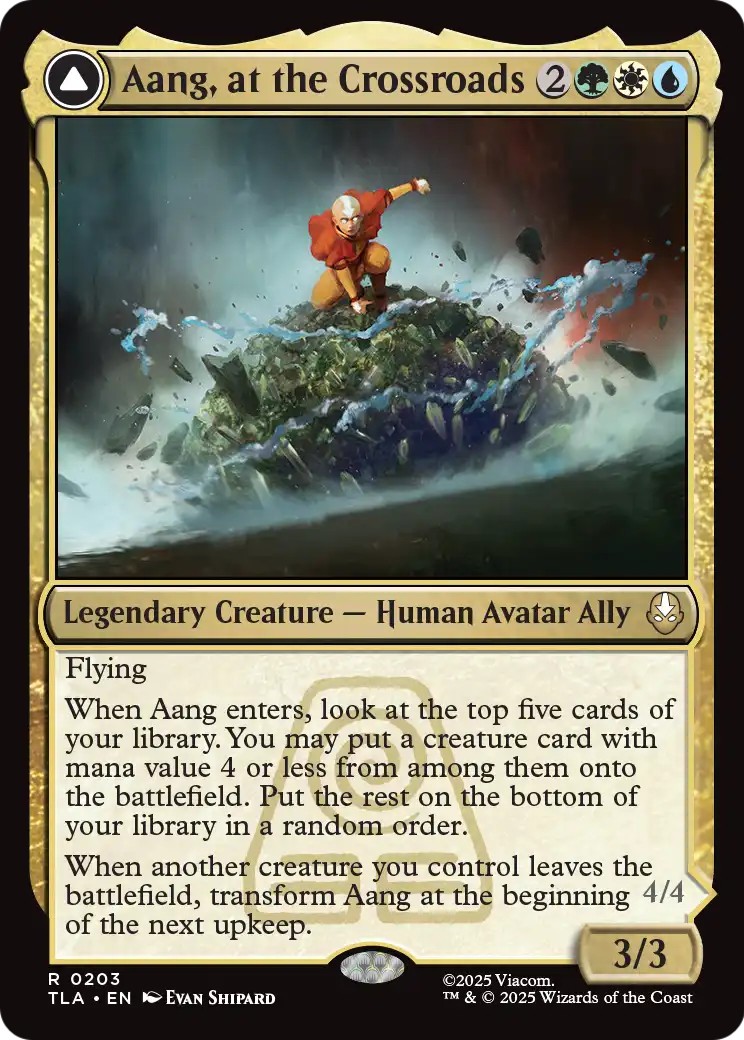 2025 Magic: The Gathering Avatar: The Last Airbender 2025 Magic: The Gathering Avatar: The Last Airbender #203 trading card
