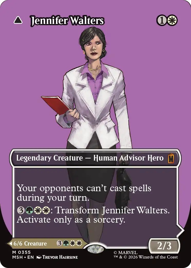 2026 Magic: The Gathering Marvel Super Heroes 2026 Magic: The Gathering Marvel Super Heroes #355 trading card