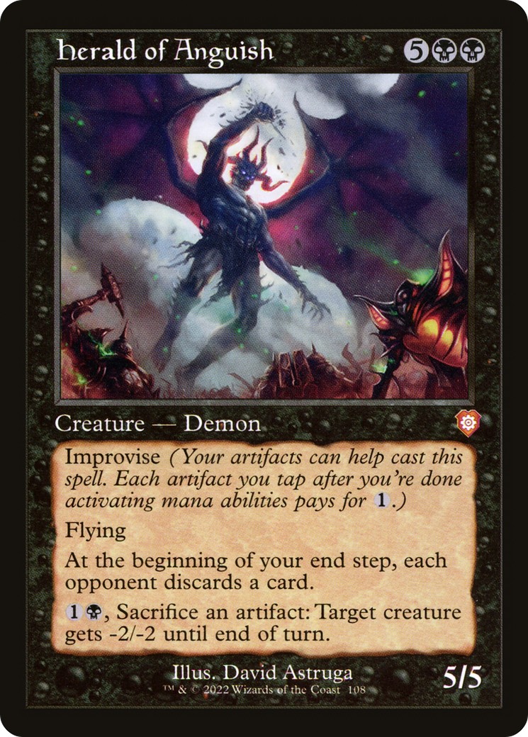 2022 Magic: The Gathering The Brothers' War 2022 Magic: The Gathering The Brothers' War #108 trading card