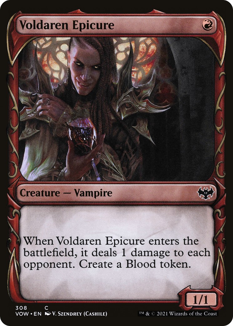 2021 Magic: The Gathering Innistrad: Crimson Vow 2021 Magic: The Gathering Innistrad: Crimson Vow #308 trading card
