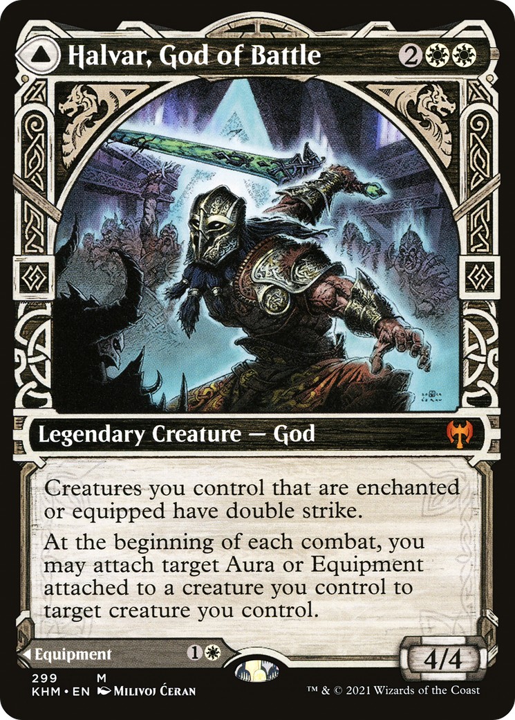 Halvar, God of Battle // Sword of the Realms - Image 1