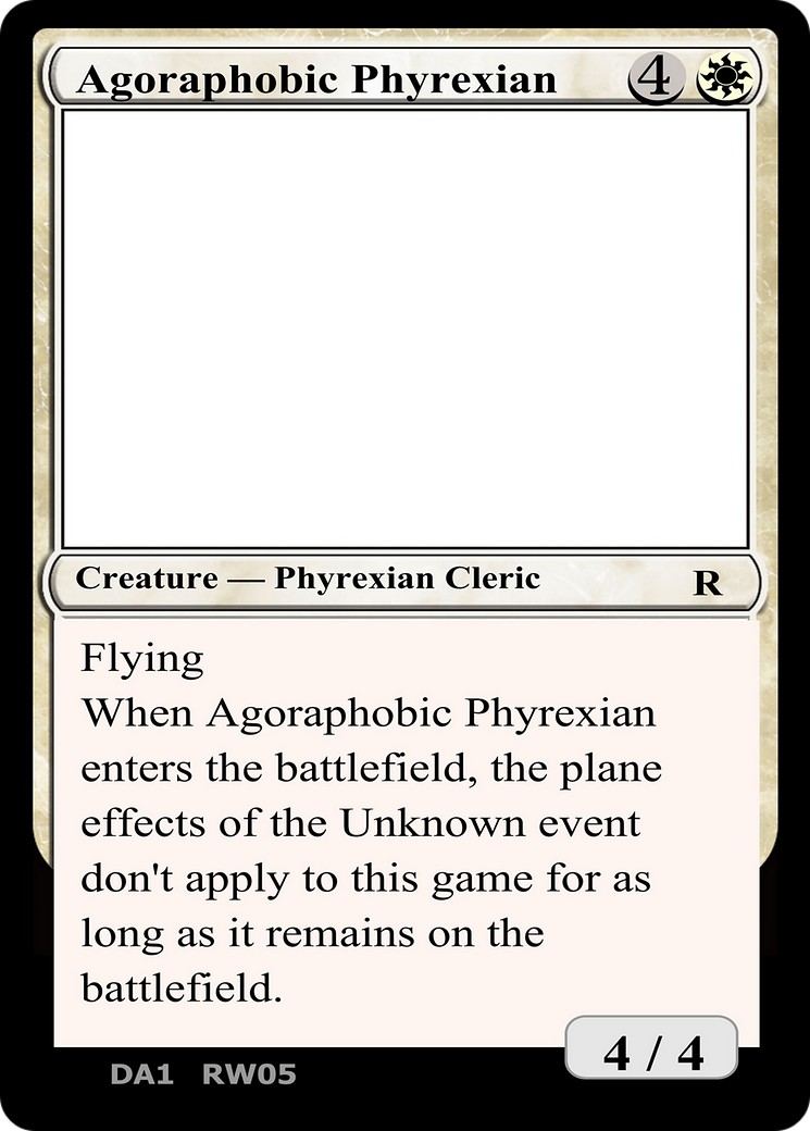 Agoraphobic Phyrexian - Image 1