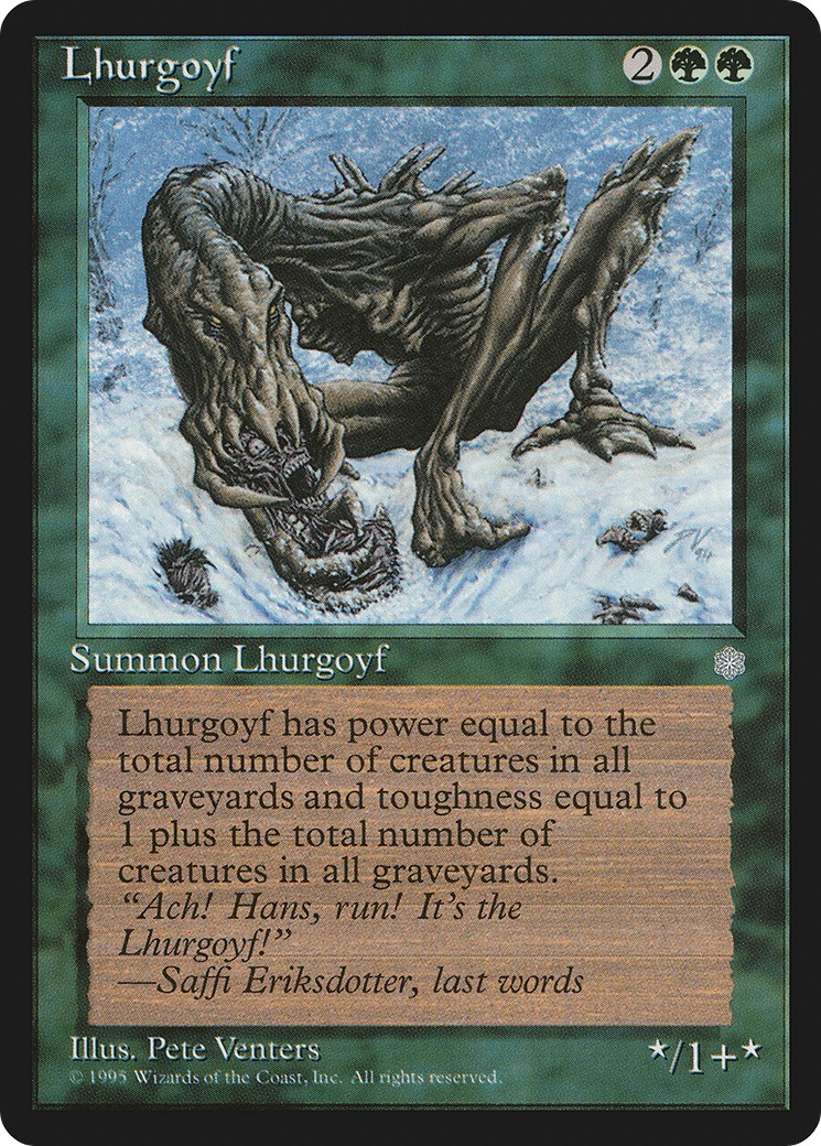 1995 Magic: The Gathering Ice Age 1995 Magic: The Gathering Ice Age #252 trading card