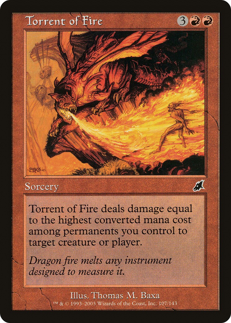 2003 Magic: The Gathering Scourge 2003 Magic: The Gathering Scourge #107 trading card