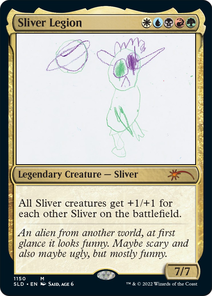 2022 Magic: The Gathering Secret Lair Drop 2022 Magic: The Gathering Secret Lair Drop #1150 trading card