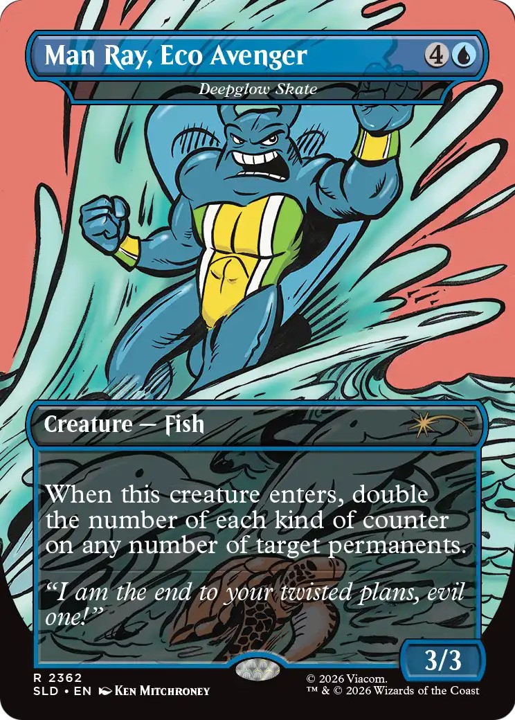 2026 Magic: The Gathering Secret Lair Drop 2026 Magic: The Gathering Secret Lair Drop #2362 trading card