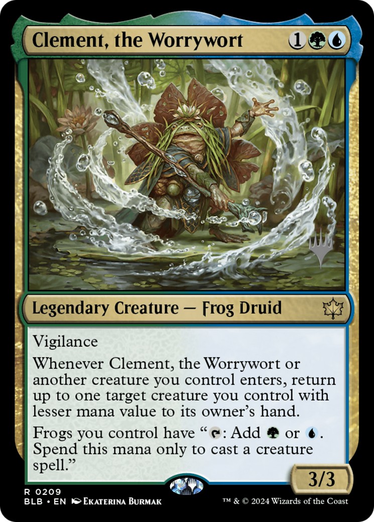 2024 Magic: The Gathering Bloomburrow Promos 2024 Magic: The Gathering Bloomburrow Promos #209p trading card