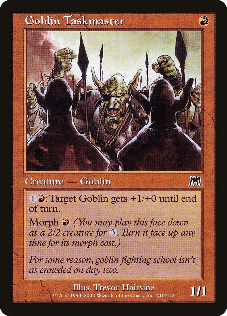2002 Magic: The Gathering Onslaught 2002 Magic: The Gathering Onslaught #210 trading card