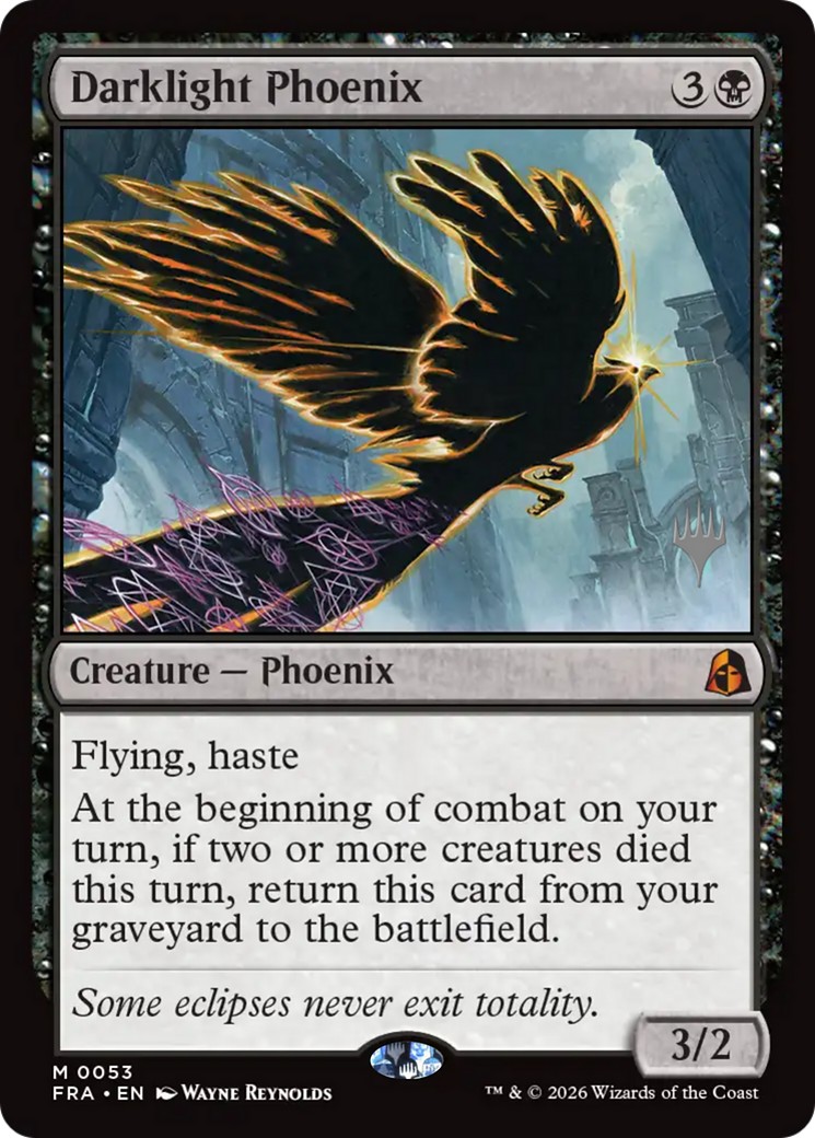 Darklight Phoenix (Mythic Rare · Normal · Promo)