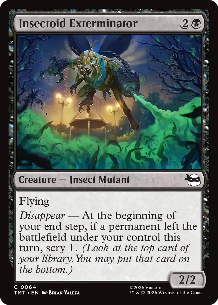 2026 Magic: The Gathering Teenage Mutant Ninja Turtles 2026 Magic: The Gathering Teenage Mutant Ninja Turtles #64 trading car