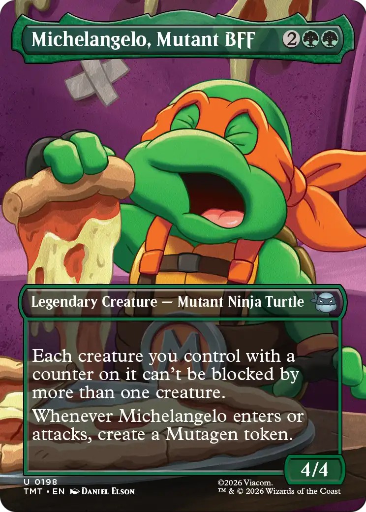 Michelangelo, Mutant BFF - Image 1