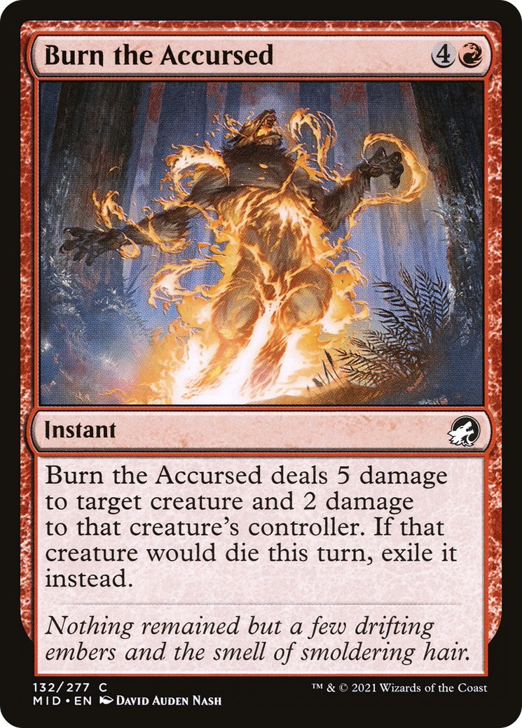 2021 Magic: The Gathering Innistrad: Midnight Hunt 2021 Magic: The Gathering Innistrad: Midnight Hunt #132 trading card