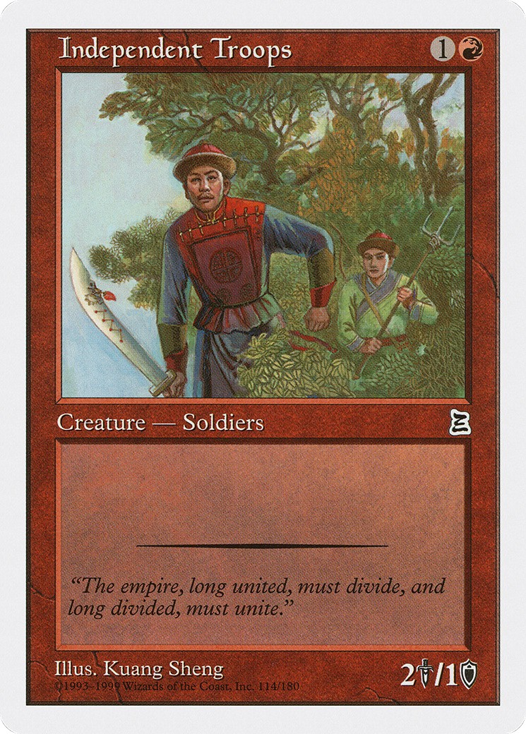 Independent Troops - Image 1