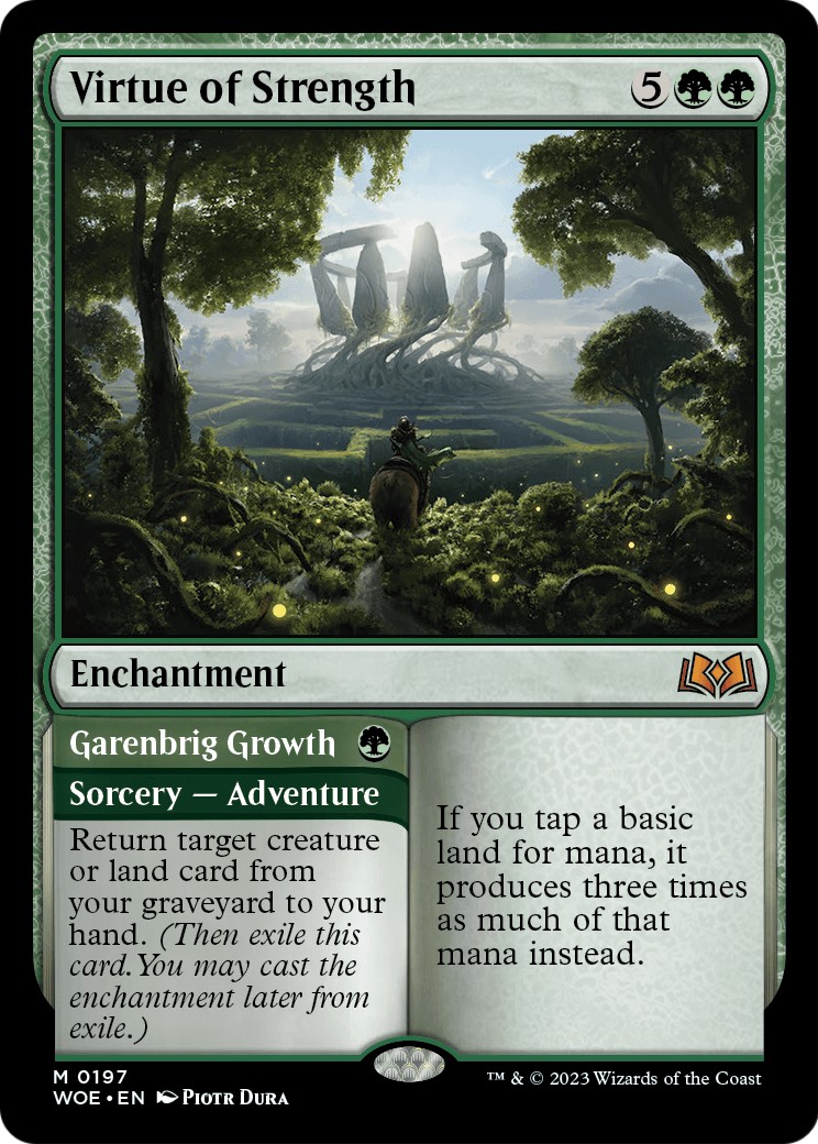 2023 Magic: The Gathering Wilds of Eldraine 2023 Magic: The Gathering Wilds of Eldraine #197 trading card