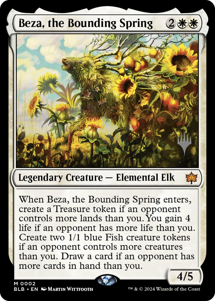 2024 Magic: The Gathering Bloomburrow Promos 2024 Magic: The Gathering Bloomburrow Promos #2p trading card
