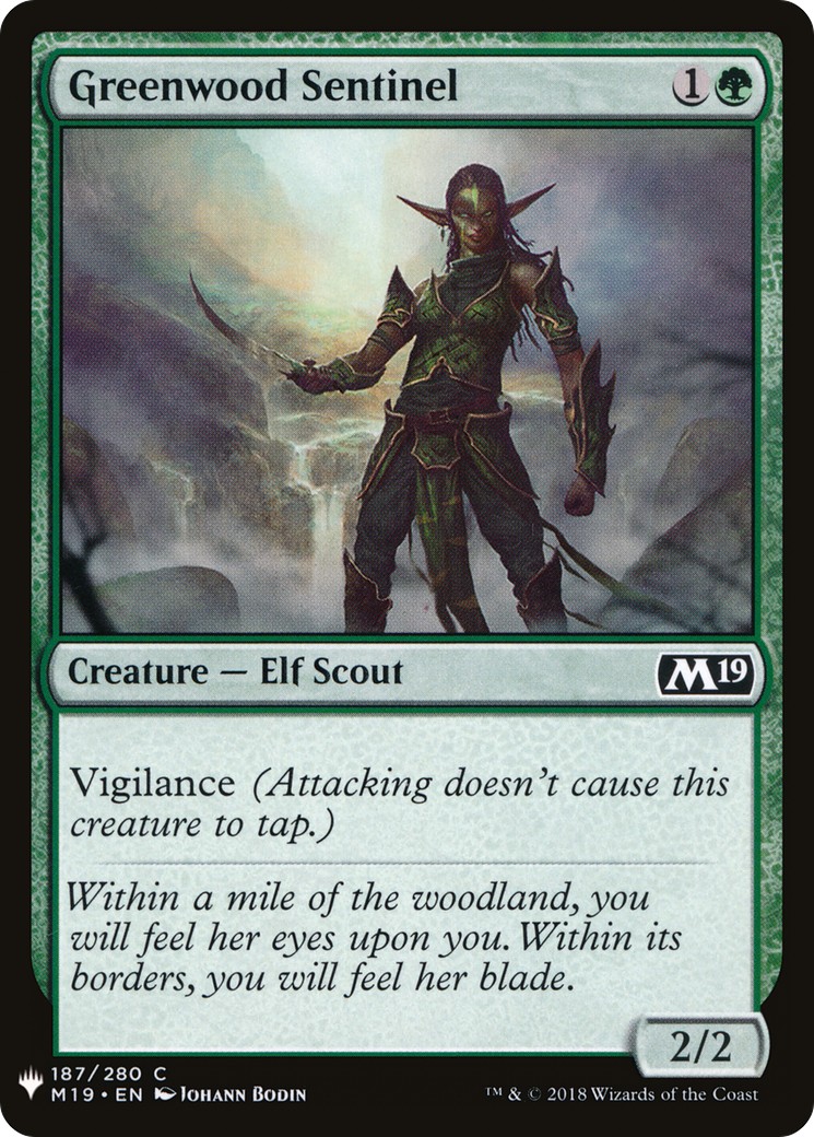 2019 Magic: The Gathering The List 2019 Magic: The Gathering The List #M19-187 trading card