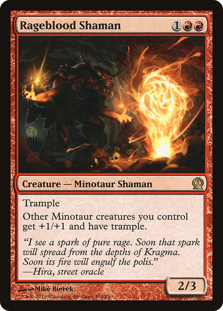2013 Magic: The Gathering Theros 2013 Magic: The Gathering Theros #138 trading card