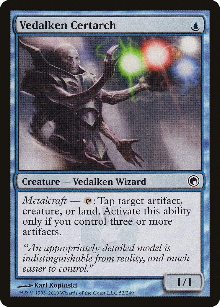 2010 Magic: The Gathering Scars of Mirrodin 2010 Magic: The Gathering Scars of Mirrodin #52 trading card