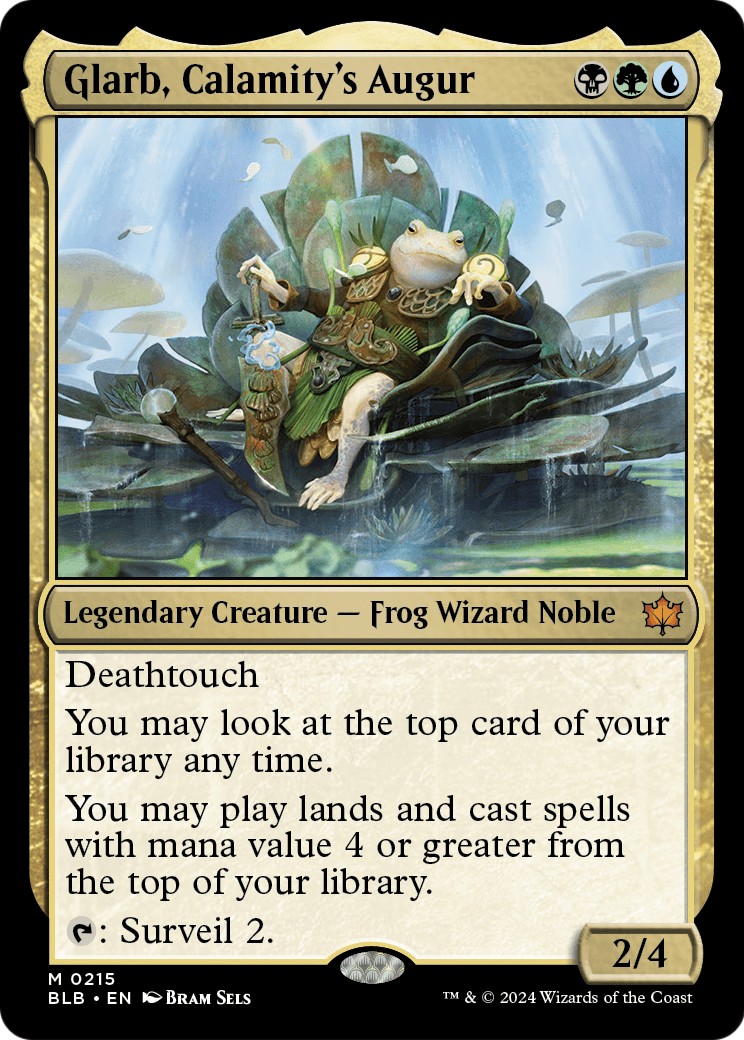 2024 Magic: The Gathering Bloomburrow 2024 Magic: The Gathering Bloomburrow #215 trading card