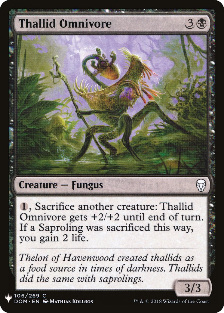 2019 Magic: The Gathering The List 2019 Magic: The Gathering The List #DOM-106 trading card
