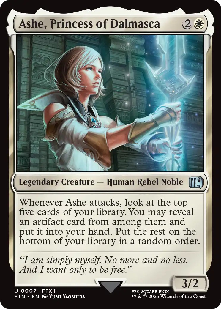 2025 Magic: The Gathering Final Fantasy 2025 Magic: The Gathering Final Fantasy #7 trading card