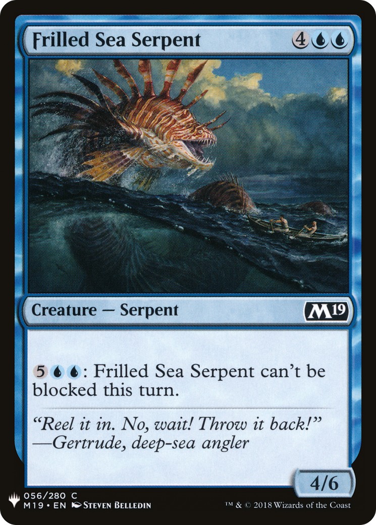 2019 Magic: The Gathering The List 2019 Magic: The Gathering The List #M19-56 trading card