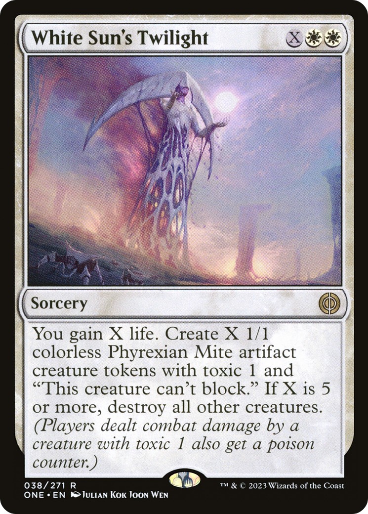 2023 Magic: The Gathering Phyrexia: All Will Be One 2023 Magic: The Gathering Phyrexia: All Will Be One #38 trading card