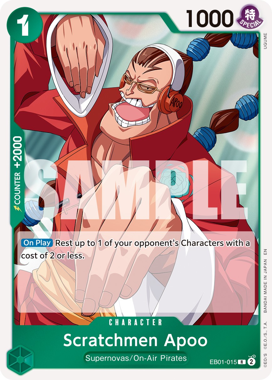 Scratchmen Apoo (Reprint 1 · Rare · Normal) · 2024 · MEMORIAL COLLECTION