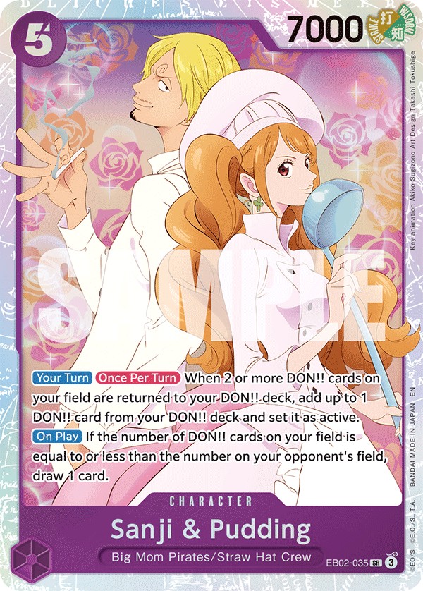 Sanji & Pudding - Image 1