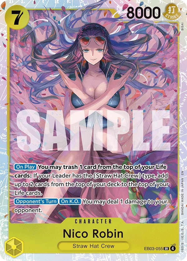 Nico Robin (SuperRare · Normal) · 2026 · ONE PIECE HEROINES EDITION
