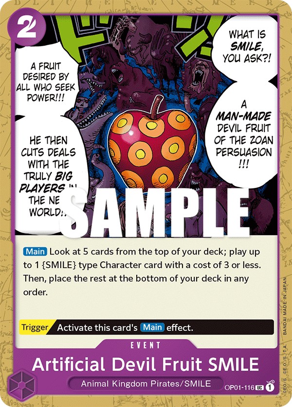 Artificial Devil Fruit SMILE - Image 1