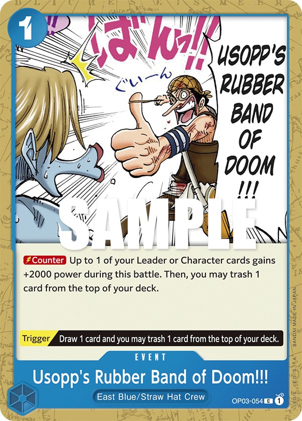 Usopp's Rubber Band of Doom!!! - Image 1